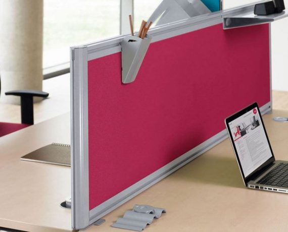 Глухие настольные экраны